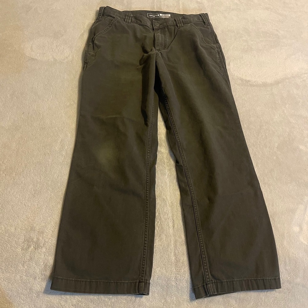 Carhartt Men’s Relaxed Jeans Olive Green